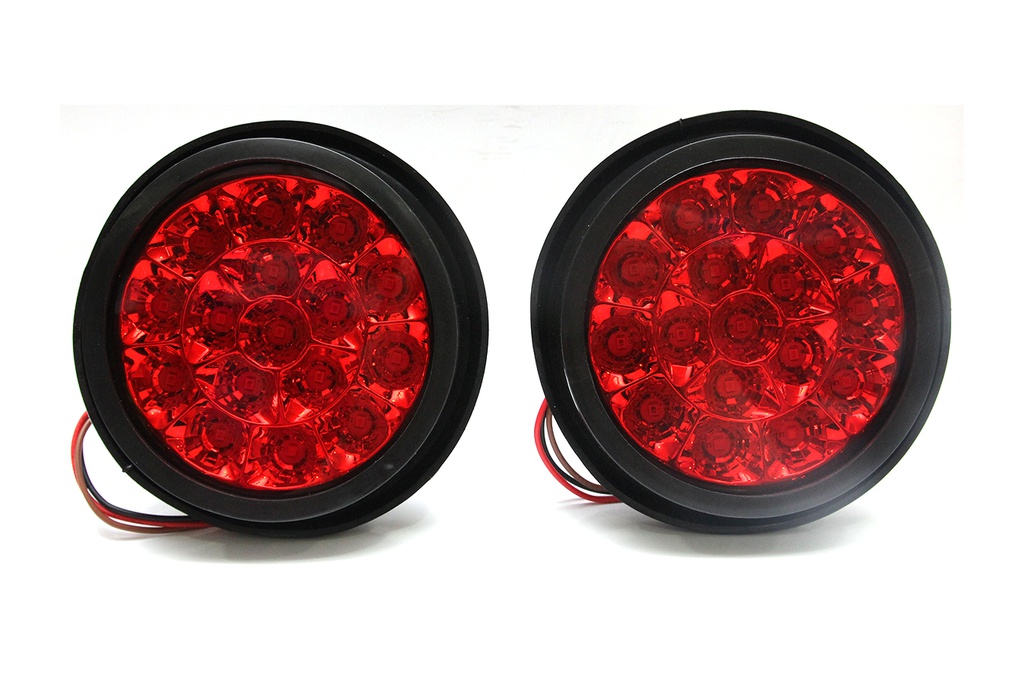 LED Lamp Viair VI-001-12V ₵ 130*45mm  2PCS/SET Red