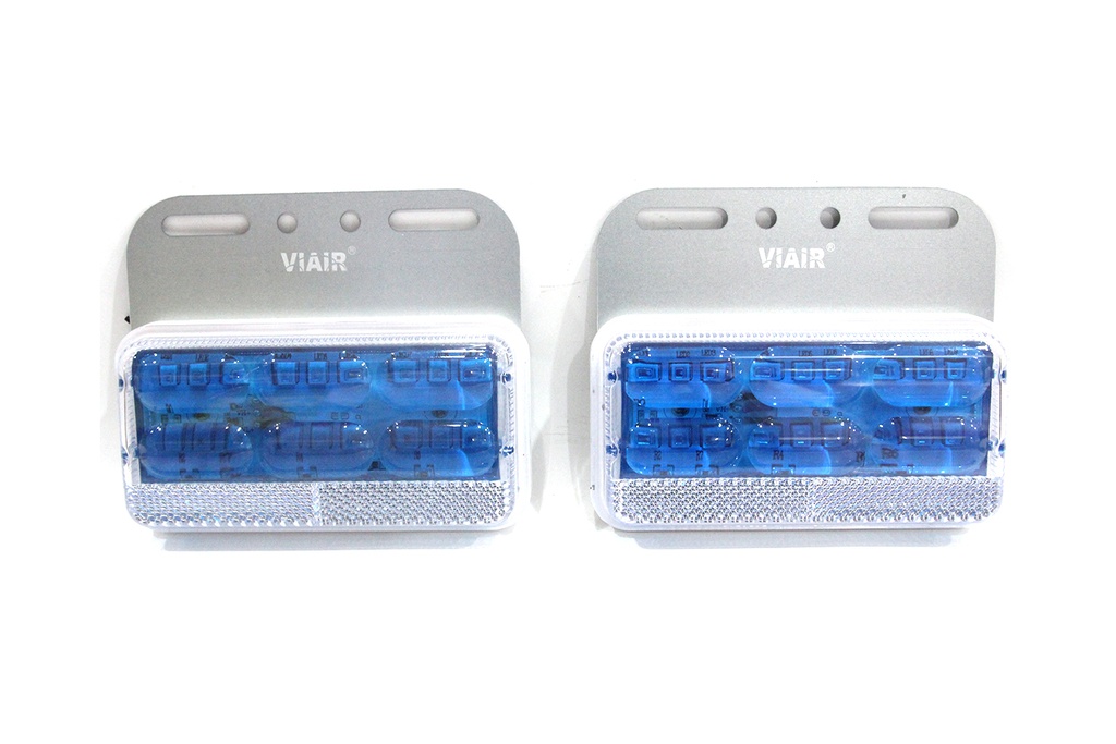 Add LED Side Lamp Viair VI-103-12V 129*101.5*23.5mm 2PCS/SET Blue