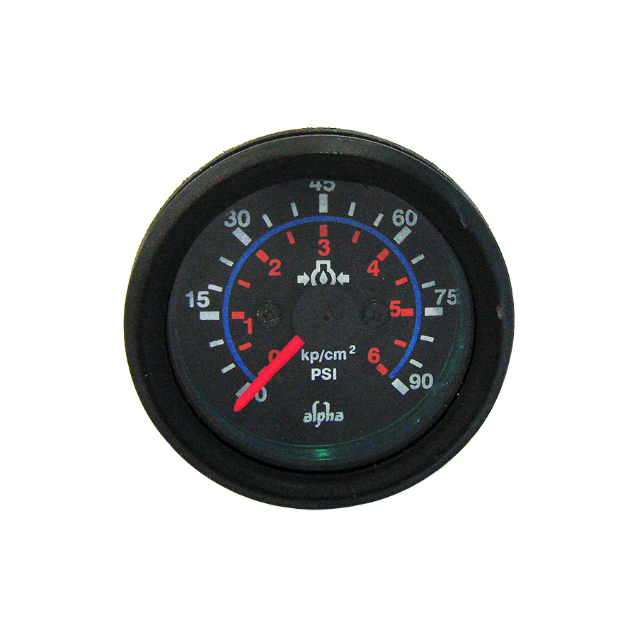 MECH. OIL PRESSURE GAUSE (6kg/cm3)