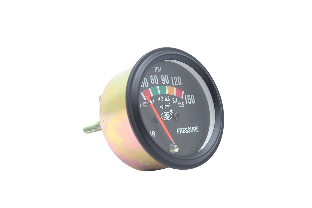 AIR PRESSURE GAUGE IG52-AP-25-150 (NO15-150 150PSI) Black