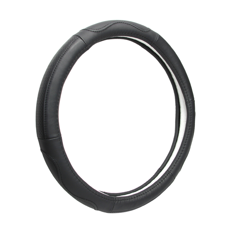 STEERING WHEEL COVER G011 (M) black