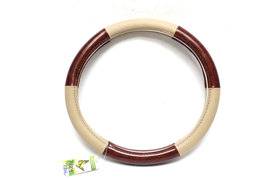 STEERING WHEEL COVER #3767 Beige