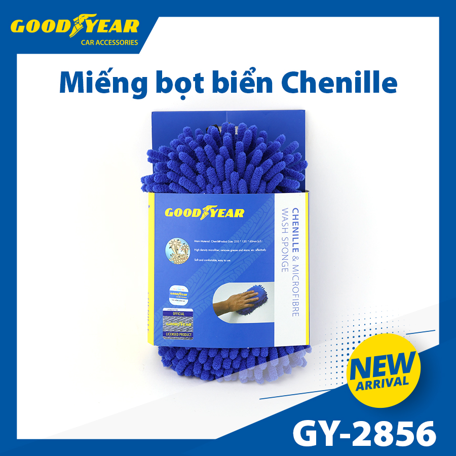 CHENILLE & MICROFIBER WASH SPONGE GOODYEAR