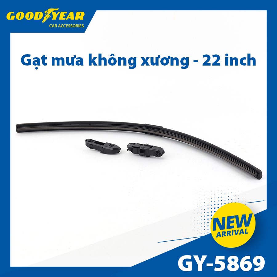 FLAT WIPER BLADE GOODYEAR GOODYEAR GY-5869 22"