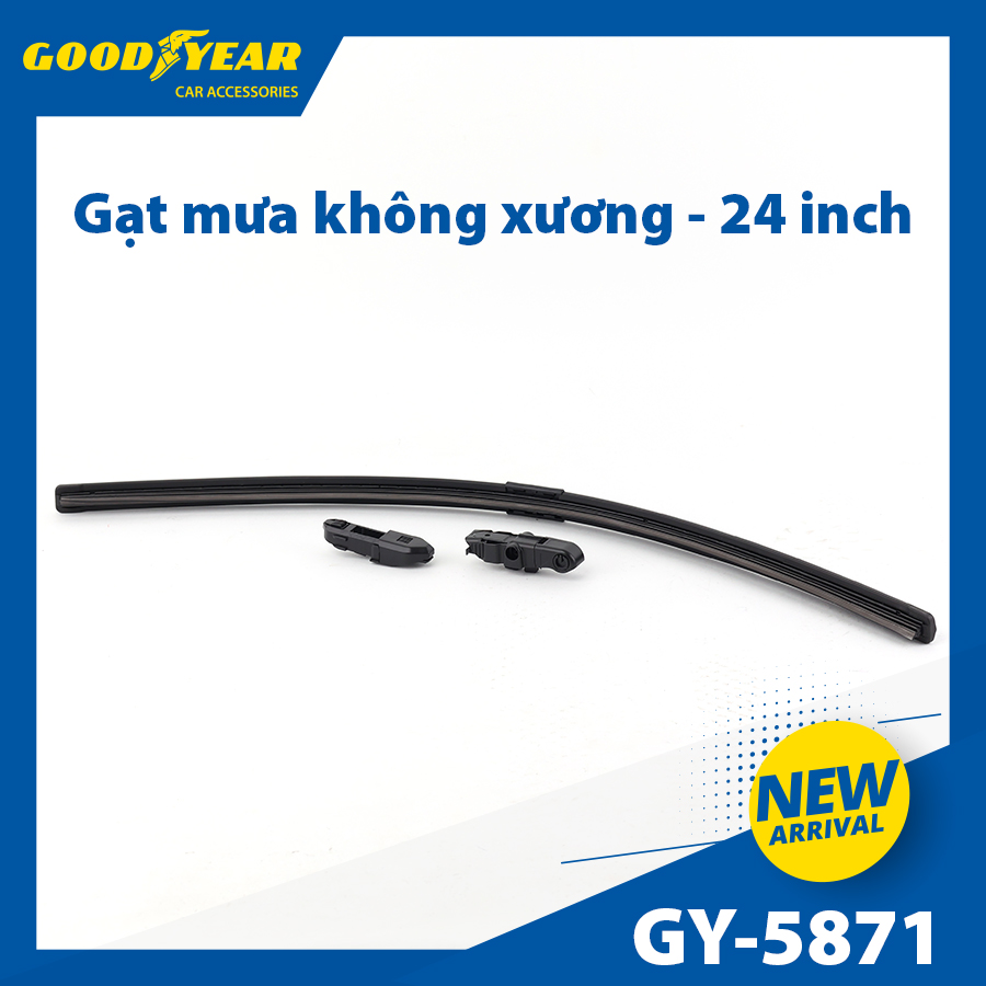 FLAT WIPER BLADE GOODYEAR GOODYEAR GY-5871 24"