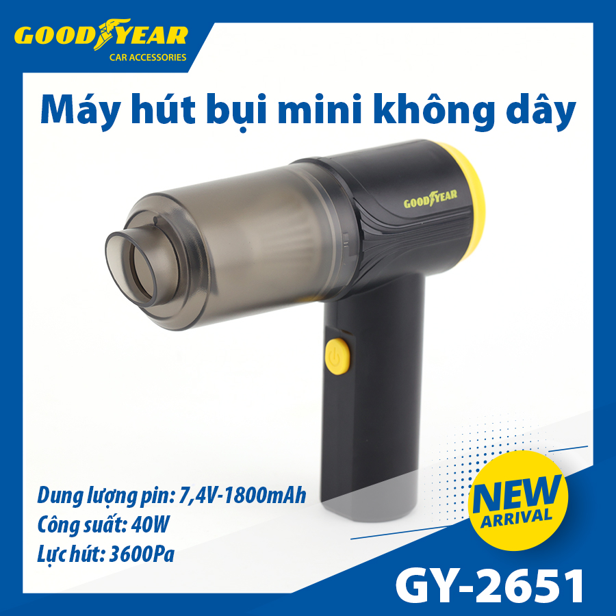 CAR VACUUM CLEANER GOODYEAR GY-2651