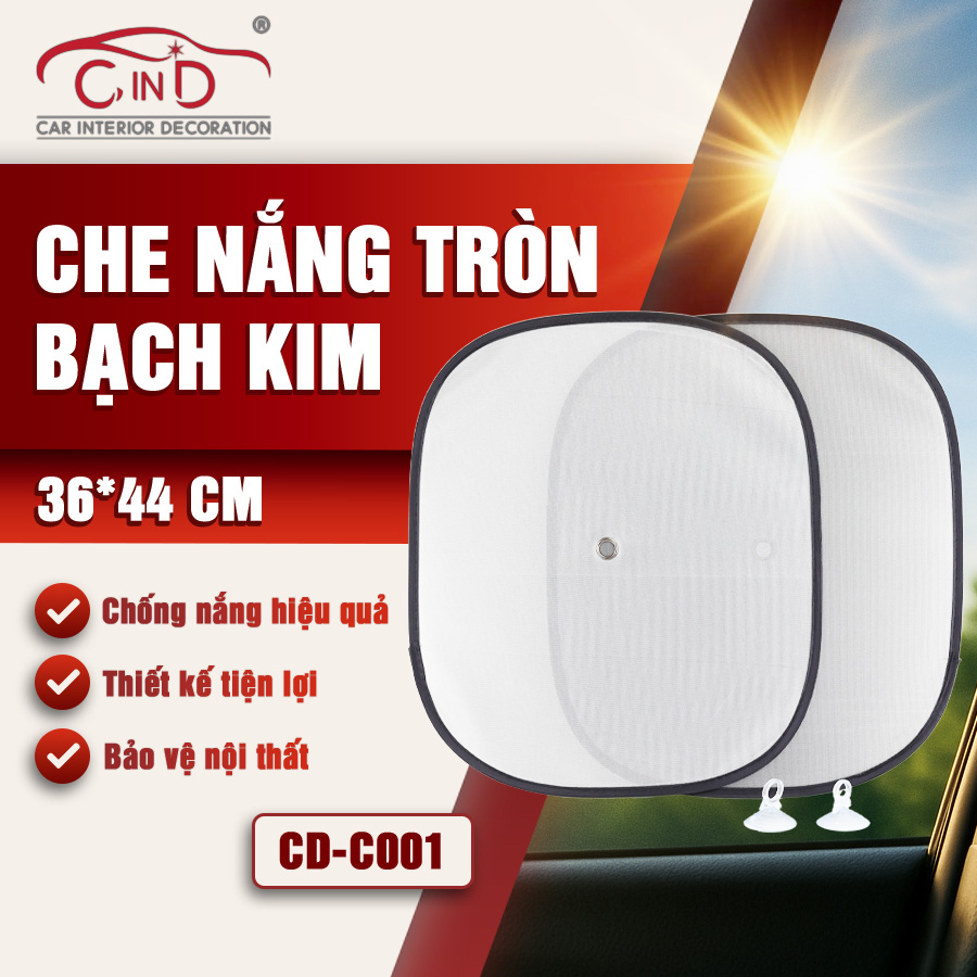CAR SUNSHADE CIND CD-C001 36*44CM