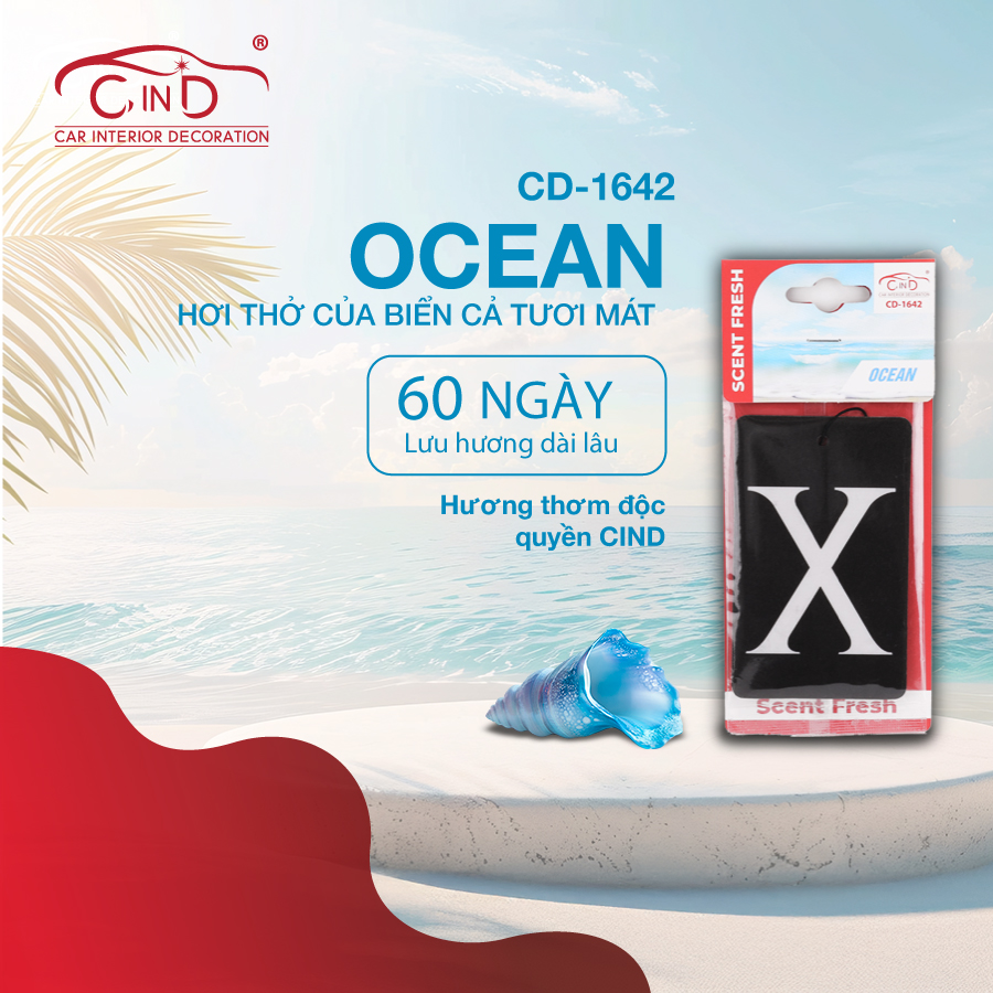 AIR FRESHENER CD-1642 OCEAN