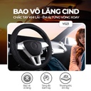 STEERING WHEEL COVER TPE SIZE M CIND Y021 đen