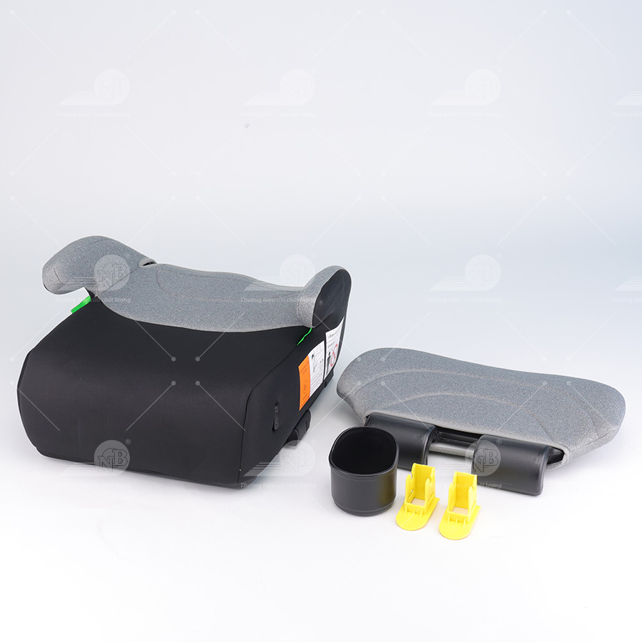 CHILD SAFETY BOOSTER SEAT WITH BACKREST IN CAR ET-002A Đen/xám