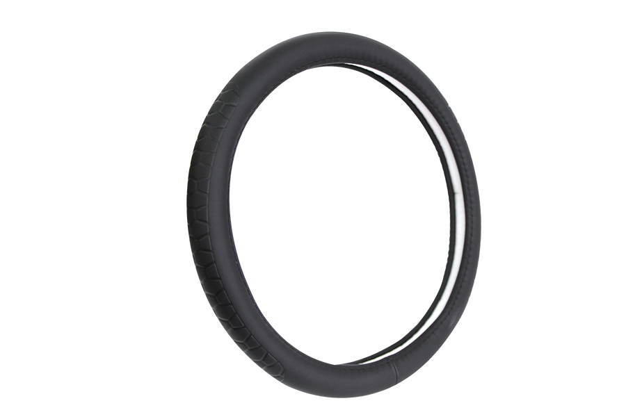 STEERING WHEEL COVER TS102 Black