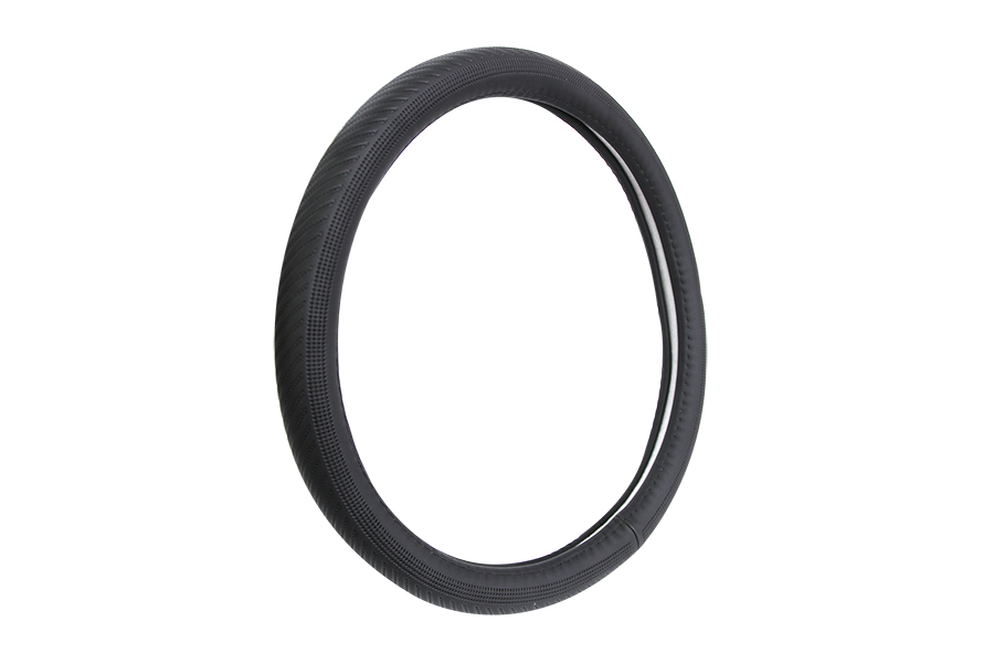 STEERING WHEEL COVER TS104 Black