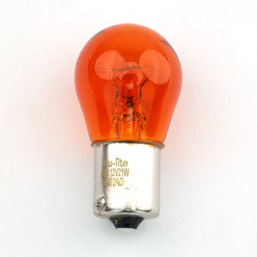 HALOGEN BULBS  S25-12V21W(BAU15S) Amber