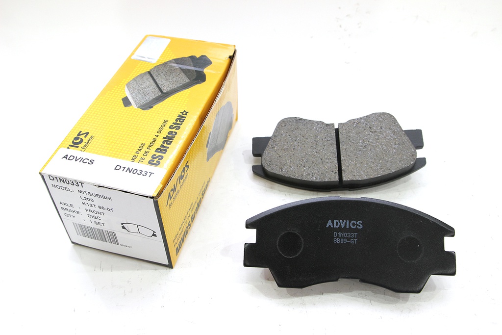 BRAKE PAD ADVICS D1N033T