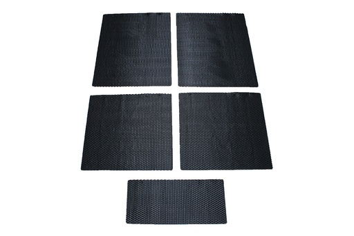 [TXY015D] CAR MAT #015 BLACK 5PCS/SET