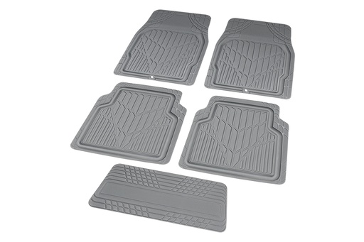 [TXF3DK2399X] Universal Fit Mat 666-5  2399 -2F3R (5PCS/1SET) TPR+XPE+Polyester (KAGU 666-5 Grey