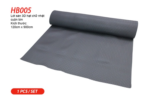 [TCHB005X] PVC CAR MATS HB005 (9M*1.2M) GREY