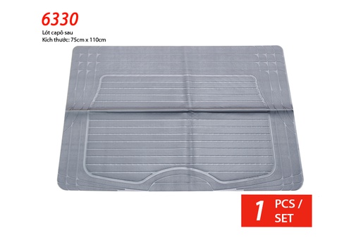 [TXPA6330X] PLASTIC MAT PACKY PODA  6330-GREY  1PCS/1SET