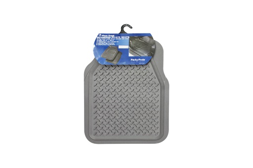 [TXPA6901X] PLASTIC MAT PACKY PODA  6901-GREY 2PCS/1SET