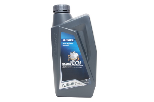 [9NAECSF1541PN] AISIN econTECH Semi Synthetic Motor Oil 15W-40 CF-4/SG