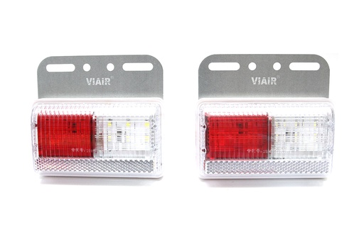 [DXVI101A12] Add LED Side Lamp Viair VI-101A-12V 129*113*28mm 2PCS/SET