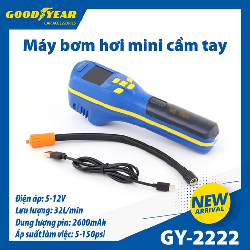 [MBGY2222] WIRELESS TIRE INFLATOR GOODYEAR