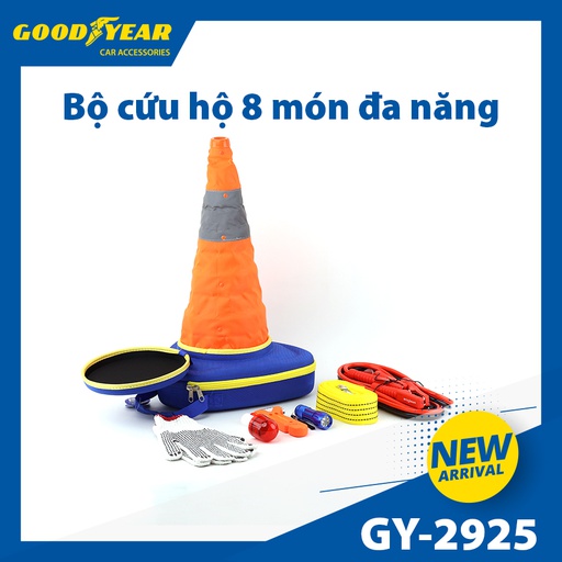 [BDSBGY2925] MULTIFUNCTIONAL EMERGENCY KIT GOODYEAR