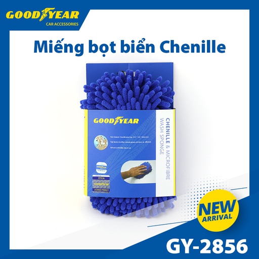 [MGY2856] CHENILLE & MICROFIBER WASH SPONGE GOODYEAR