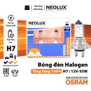 Bóng Halogen Tăng Sáng 130% H7 12V 55W N499EL1-2SCB Hiệu Neolux