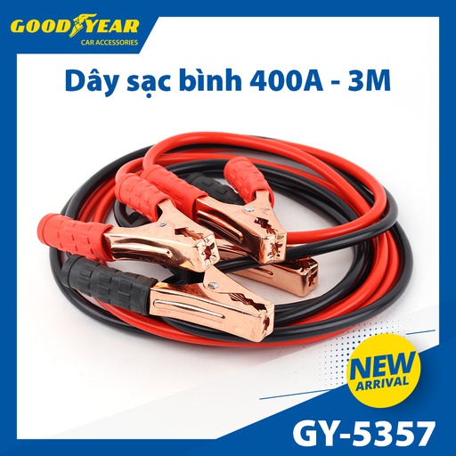 [DSBGY5357] BOOSTER CABLE GOODYEAR GOODYEAR GY-5357 400amp 3mts