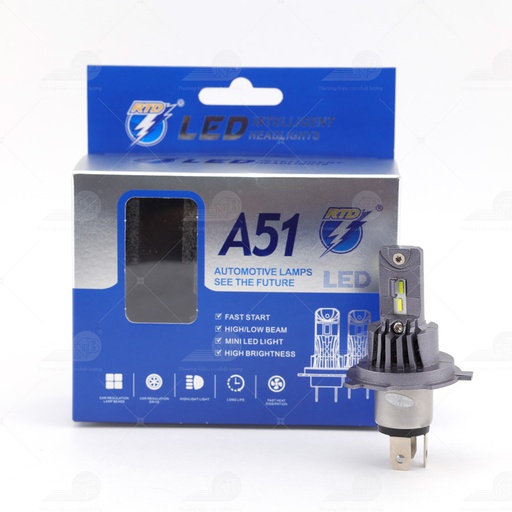 [BDRTDA51H4] BULB LED A51-H4 20W/35W (có quạt)