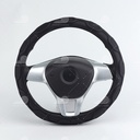 STEERING WHEEL COVER TPE SIZE M CIND Y021 đen